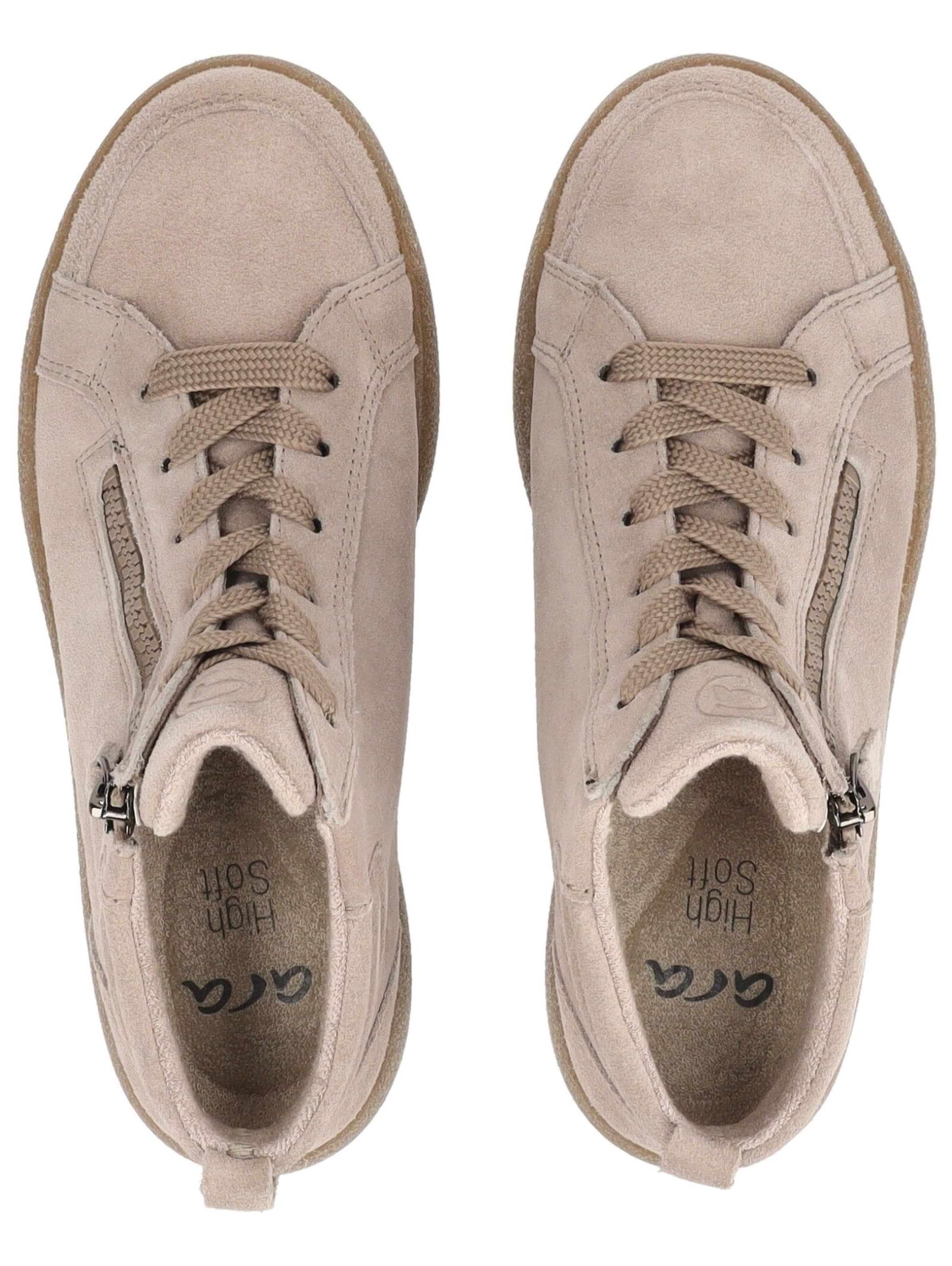 ARA Sneakers hoog in Beige