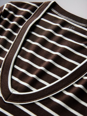 The Set Shirts i brun