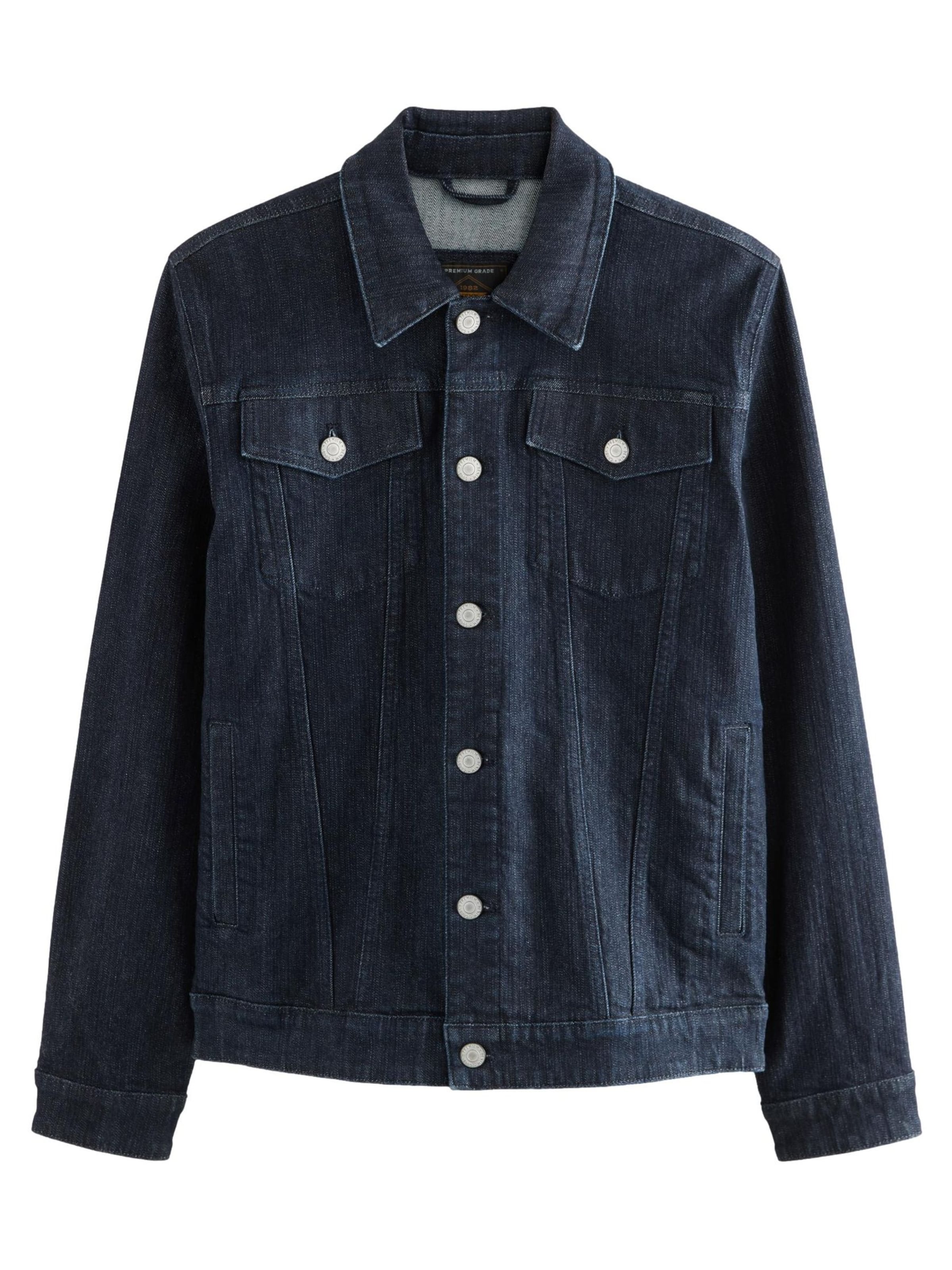 Next Φθινοπωρινό και ανοιξιάτικο μπουφάν σε μπλε: μπροστά