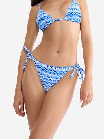 TRIUMPH Tai-Bikinislip ' Red Label Mix & Match Summer ' in Blau: Vorderseite