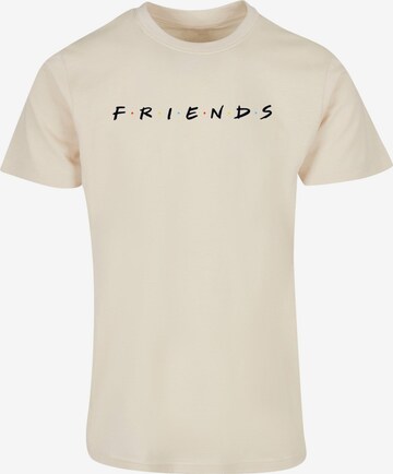 Maglietta 'Friends' di ABSOLUTE CULT in beige: frontale