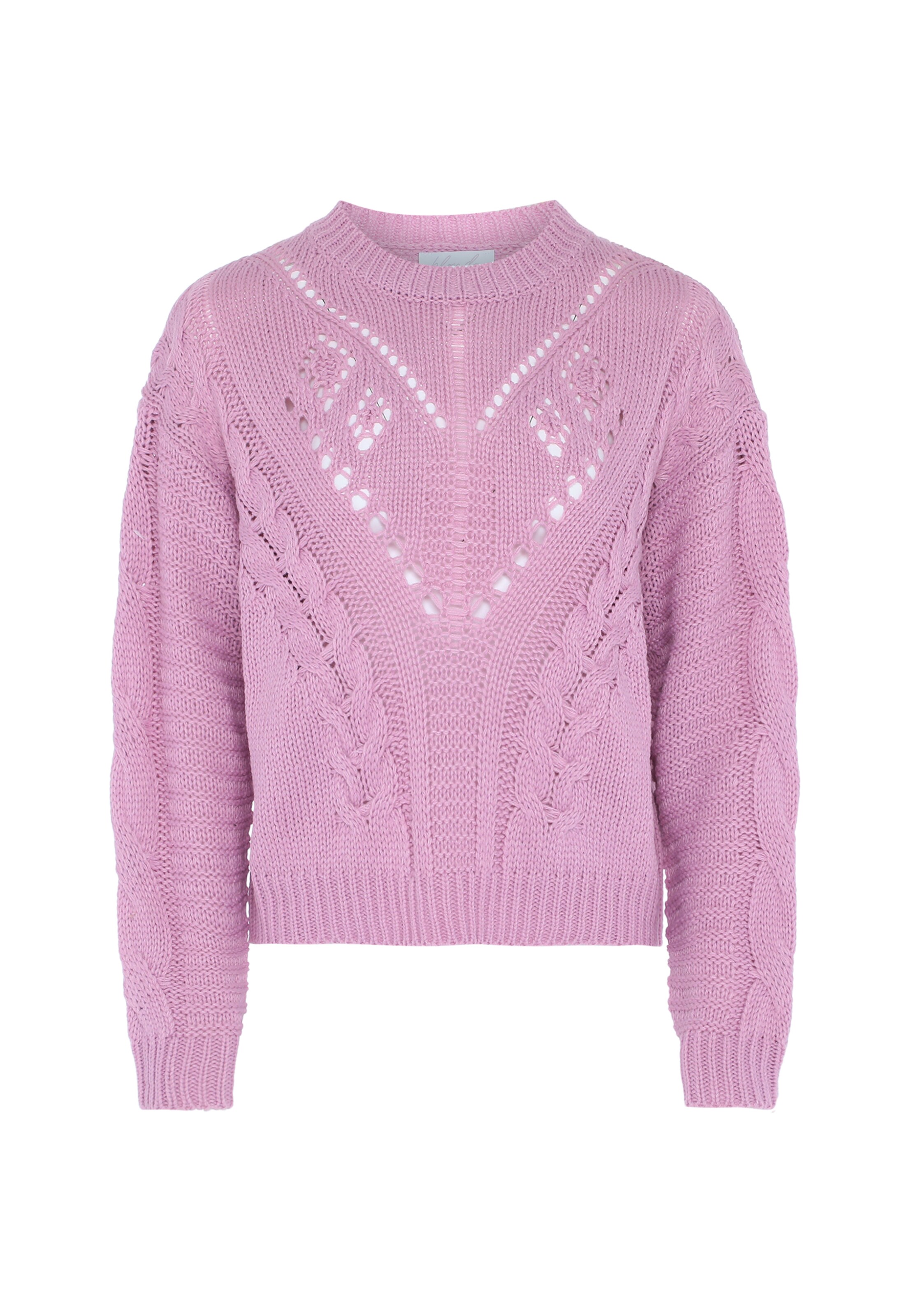 BLONDA Свитер в Лиловый: спереди