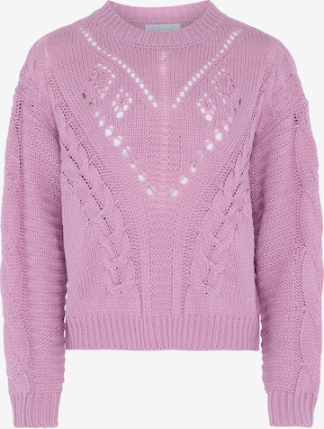 BLONDA Sweater in Purple: front