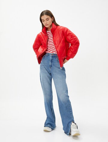 Koton Between-Season Jacket in Red
