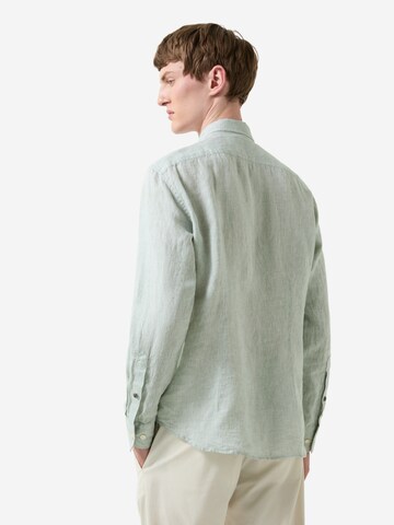 BOGNER Regular fit Button Up Shirt 'Timi' in Green
