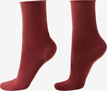 CALZEDONIA Socks in Red: front