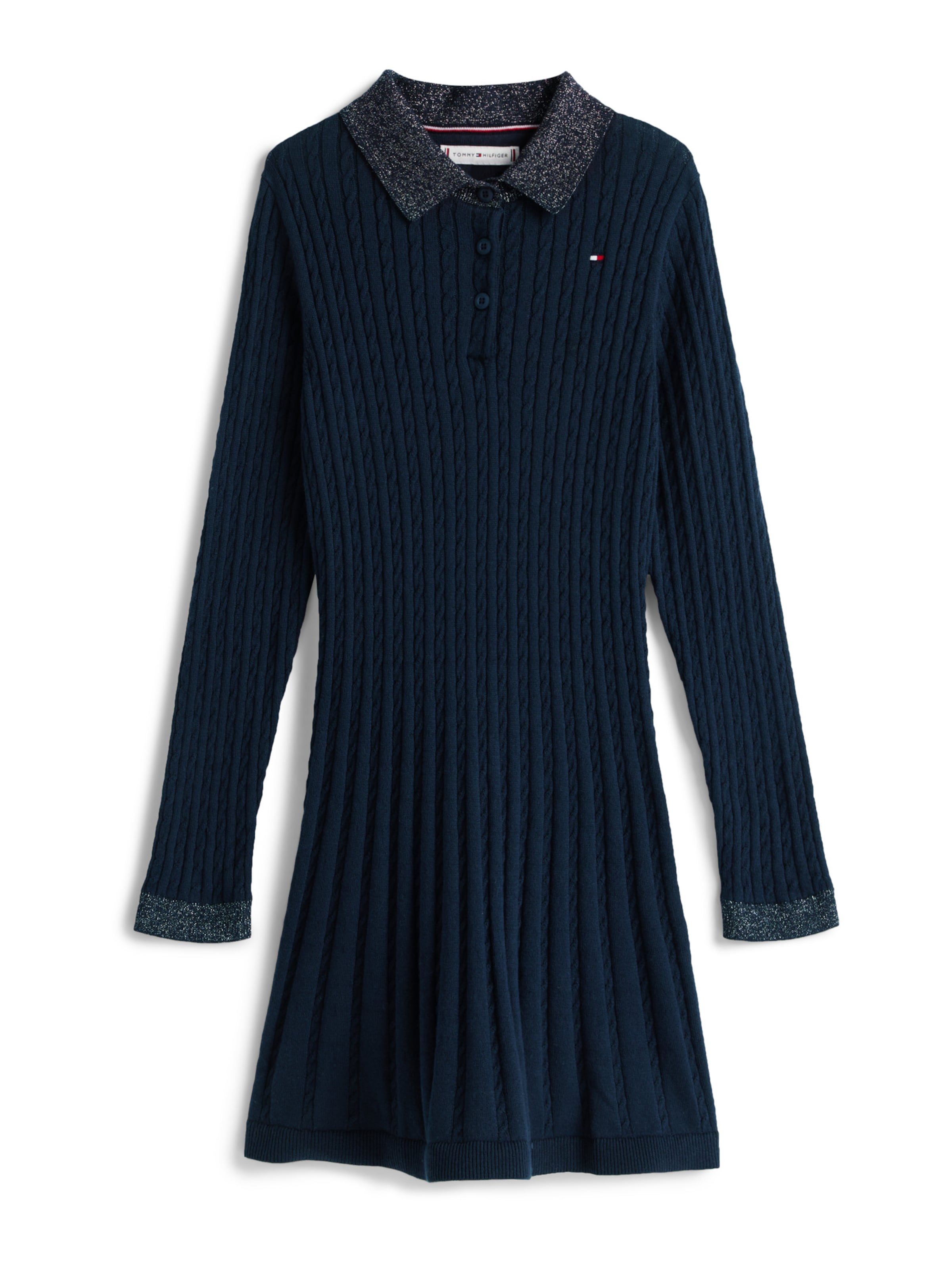 TOMMY HILFIGER Рокля в синьо: отпред