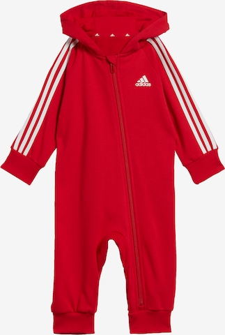 ADIDAS PERFORMANCE - Chándal 'Essentials' en rojo: frente