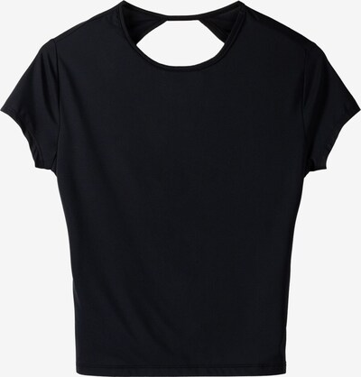 Bershka T-shirt en noir, Vue avec produit