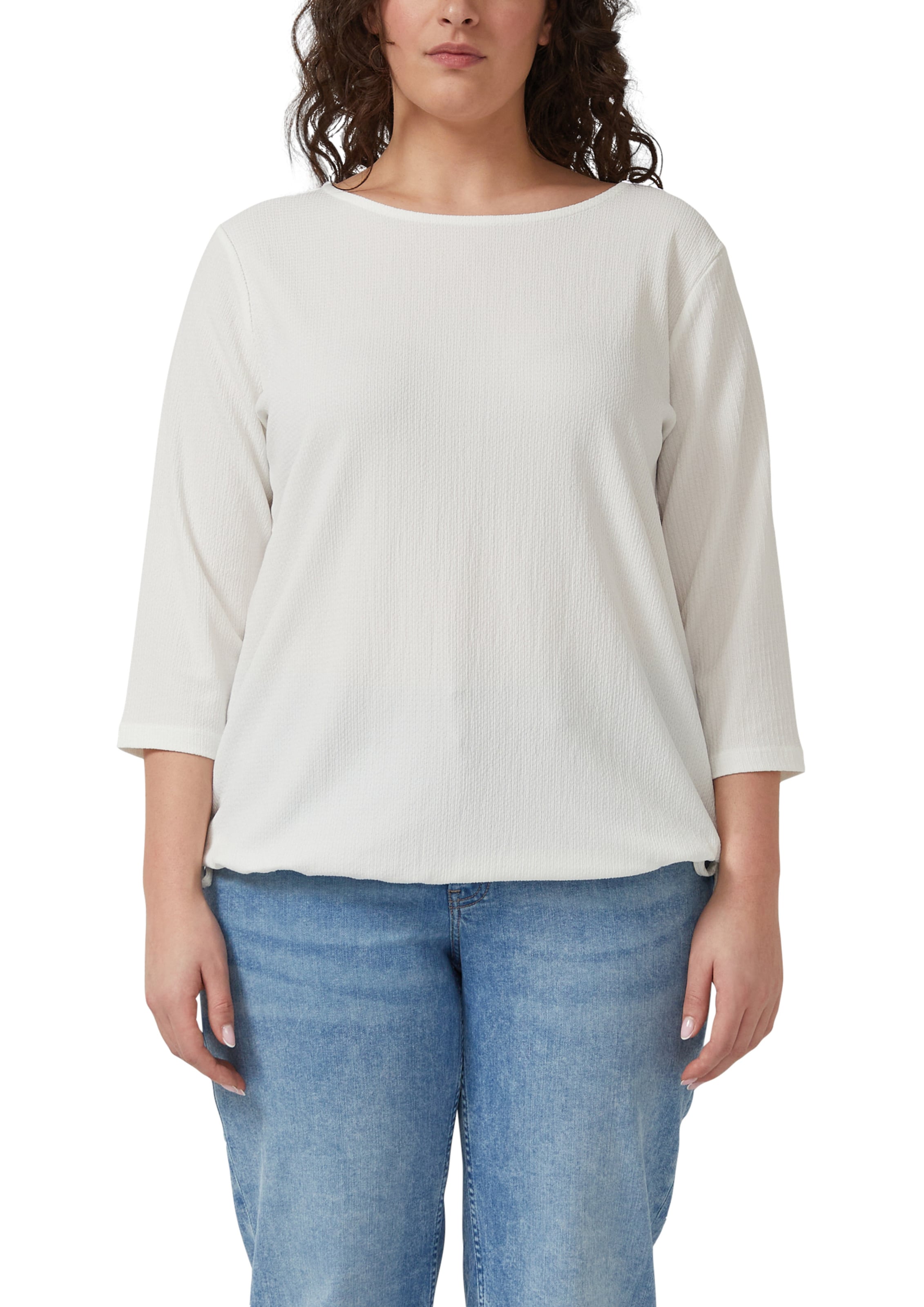 T-shirt s.Oliver en beige : devant