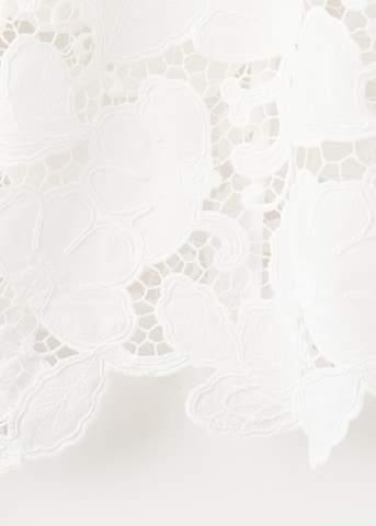 MANGO Blouse in White