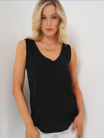 Camicia da donna di Bigdart in nero: frontale
