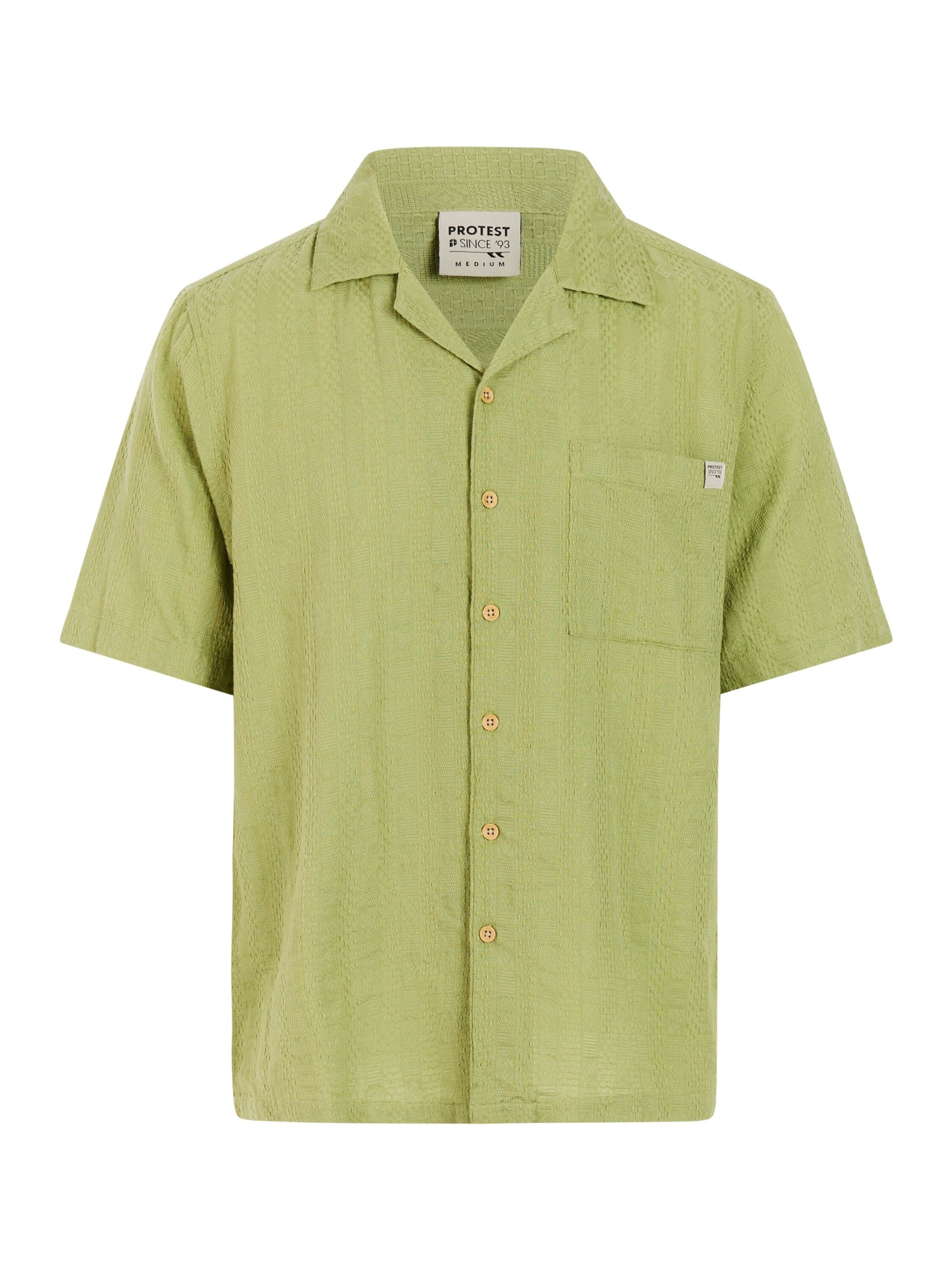 PROTEST Shirt 'PRTNixon'‌‌‌‌ in L/Regular in grün, Produktansicht