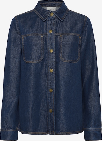 My Essential Wardrobe Tussenjas 'Ann' in Blauw: voorkant