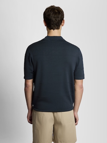 Lyle & Scott Pullover 'Tonal Stripe' in Grau