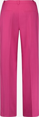 Regular Pantalon à plis GERRY WEBER en rose