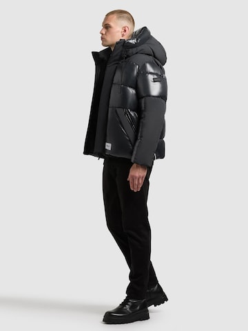 Veste d’hiver 'Alst' khujo en noir