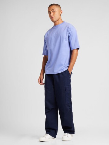 Carhartt WIP Lużny krój Bojówki 'Cole' w kolorze niebieski