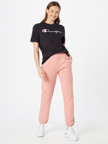 Champion Authentic Athletic Apparel Tapered Παντελόνι σε ροζ