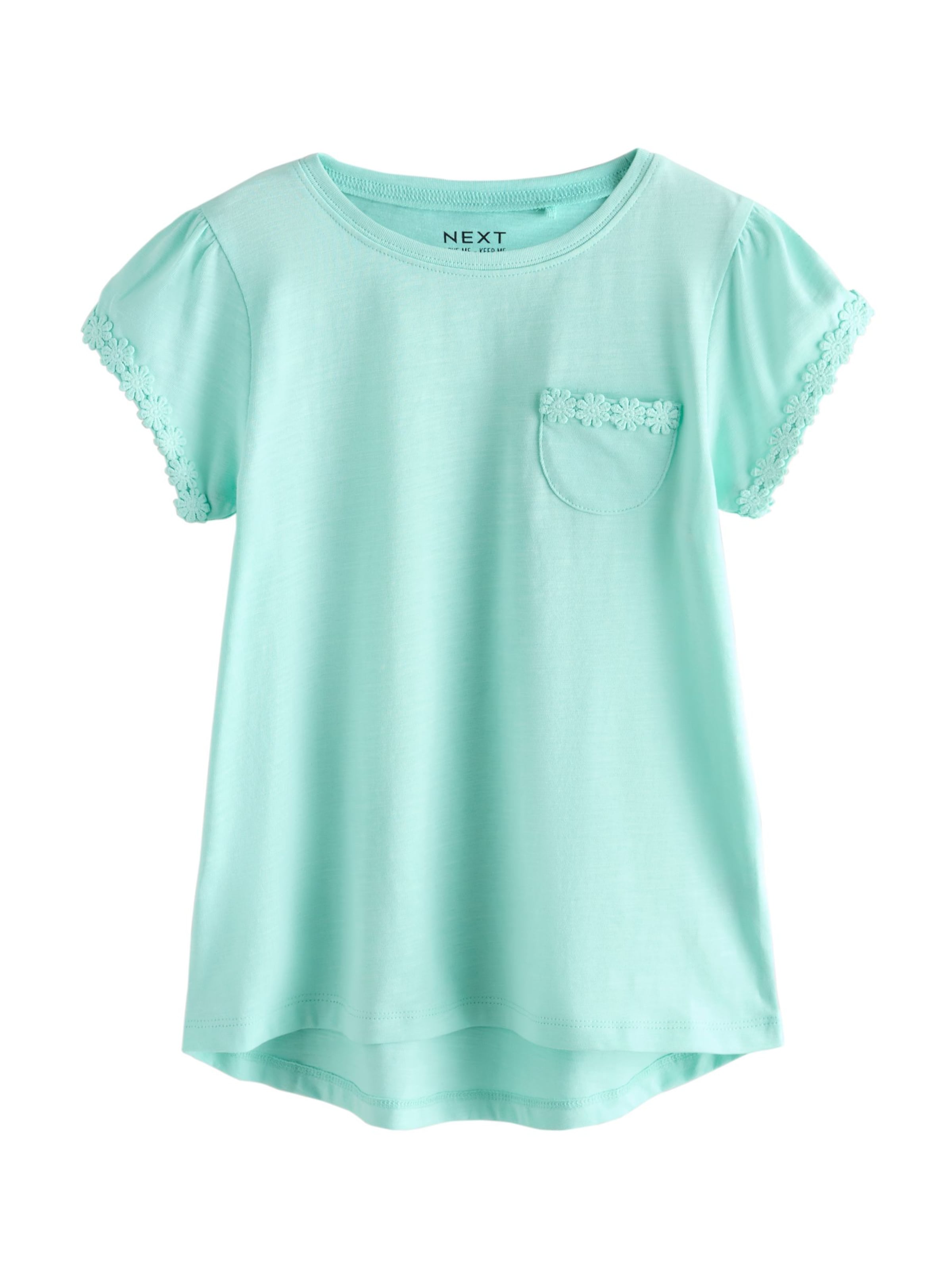 Next Shirt in Groen: voorkant