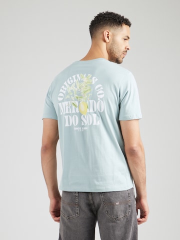 JACK & JONES T-Shirt 'JWHMYKONOS' in Grün: Vorderseite