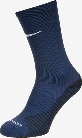 NIKE Athletic Socks 'Squad' in Blue: front
