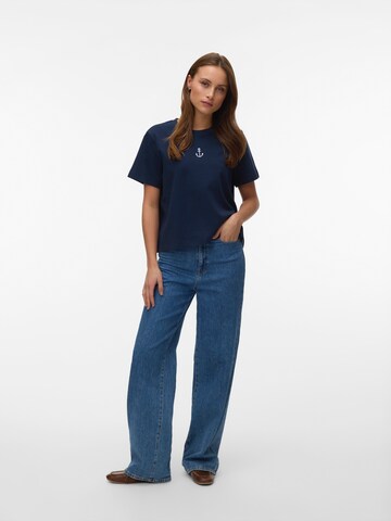 T-shirt 'VMSARA METTE' VERO MODA en bleu