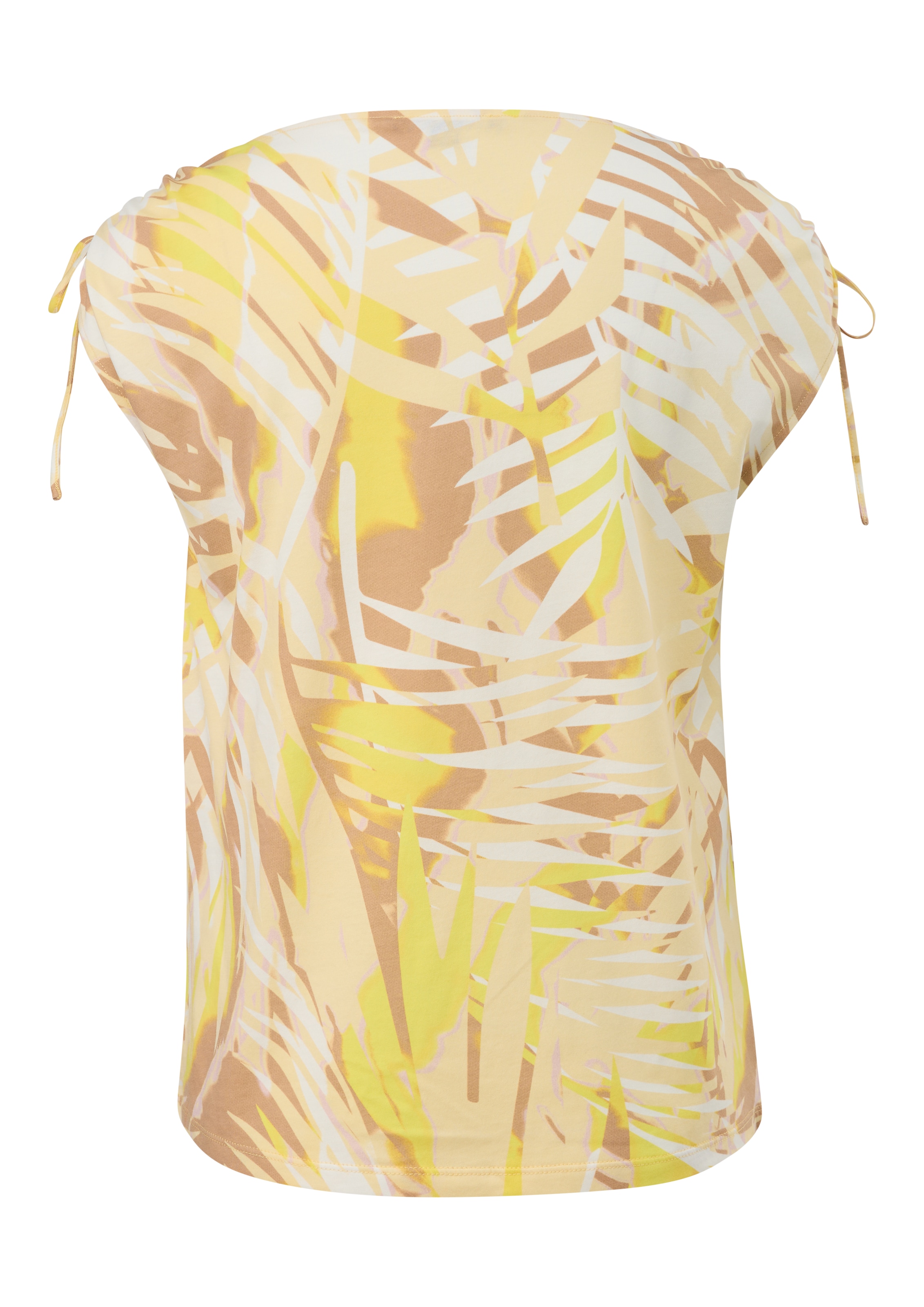 COMMA Shirt in Geel: terug