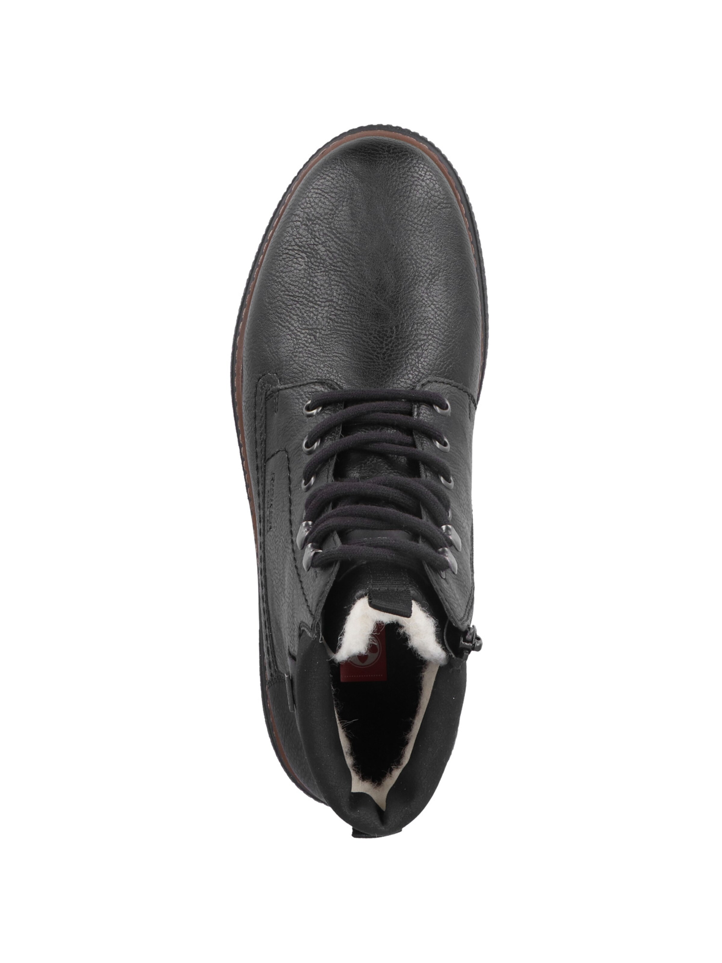 Rieker Schnürboots in Schwarz