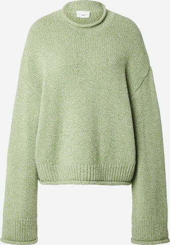 ABOUT YOU x Marie von Behrens Sweater 'Suzi' in Green: front