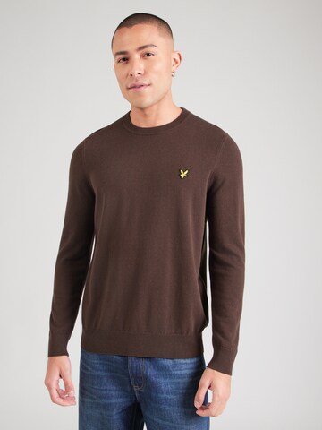 Lyle & Scott Pullover in Beige: Vorderseite