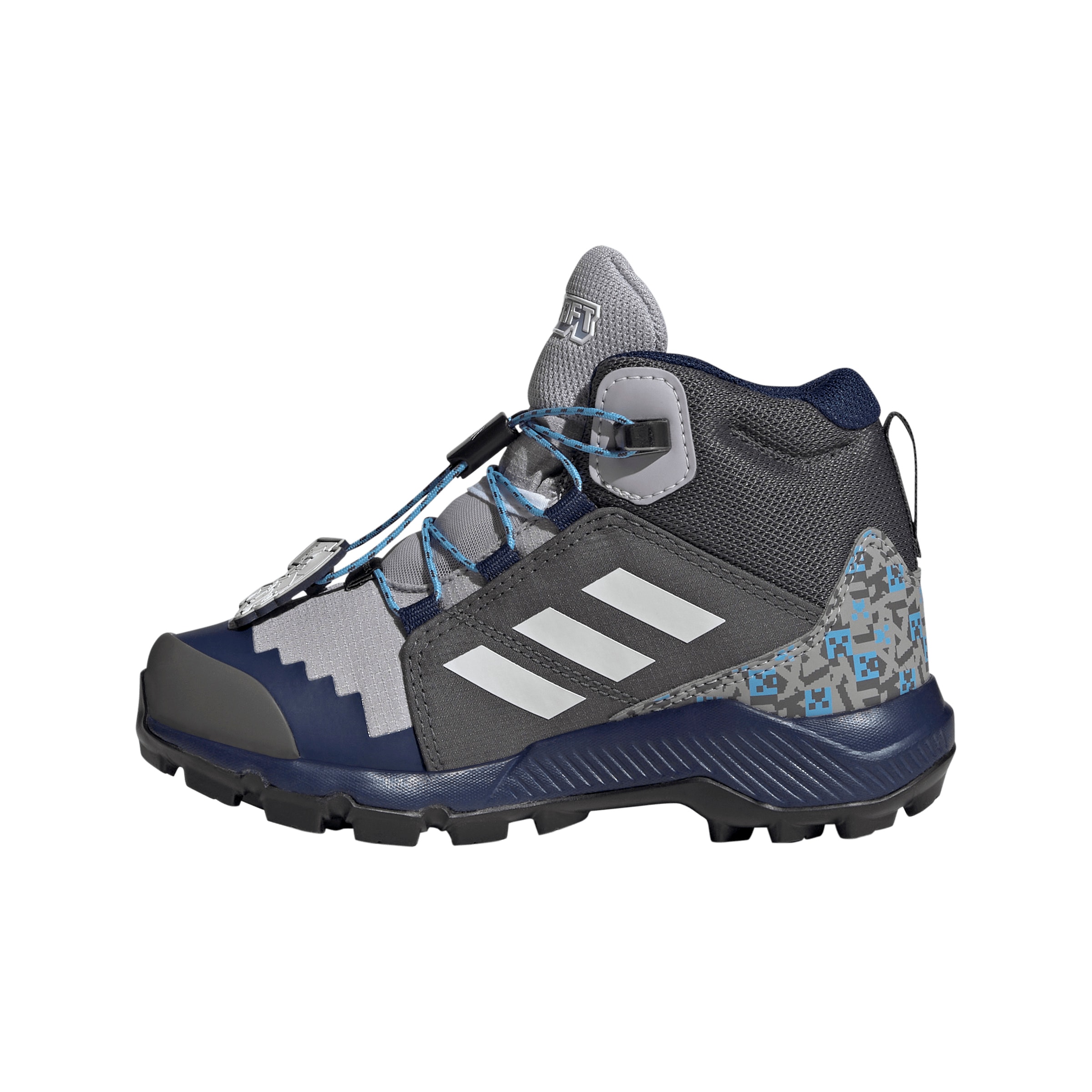 ADIDAS TERREX Kozačky 'Minecraft' – šedá: přední strana