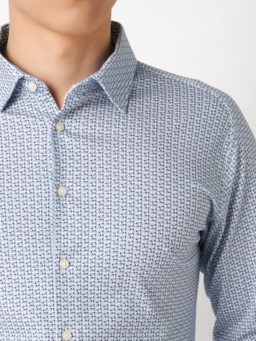 Coupe slim Chemise business DESOTO en bleu