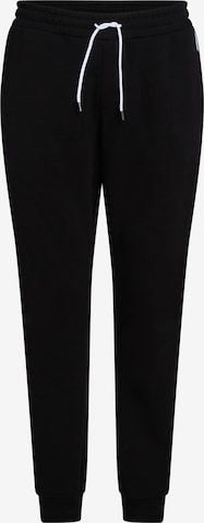 Karl LagerfeldTapered Hlače 'Hotel' - crna boja: prednji dio