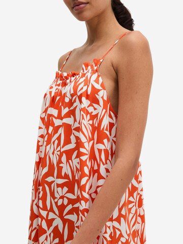 Marc O'Polo Strandkleid ' Firecracker Floral ' in Orange