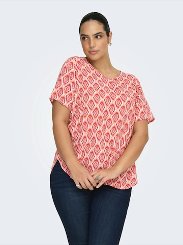 ONLY Carmakoma Блузка 'CARVICA' в Красный: спереди