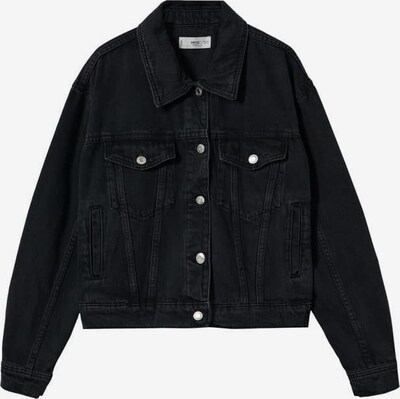 MANGO Prehodna jakna 'Mom80' | črn denim barva, Prikaz izdelka
