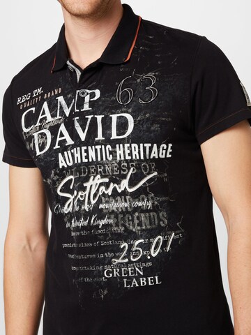 CAMP DAVID Koszulka 'Land Of Legends' w kolorze czarny