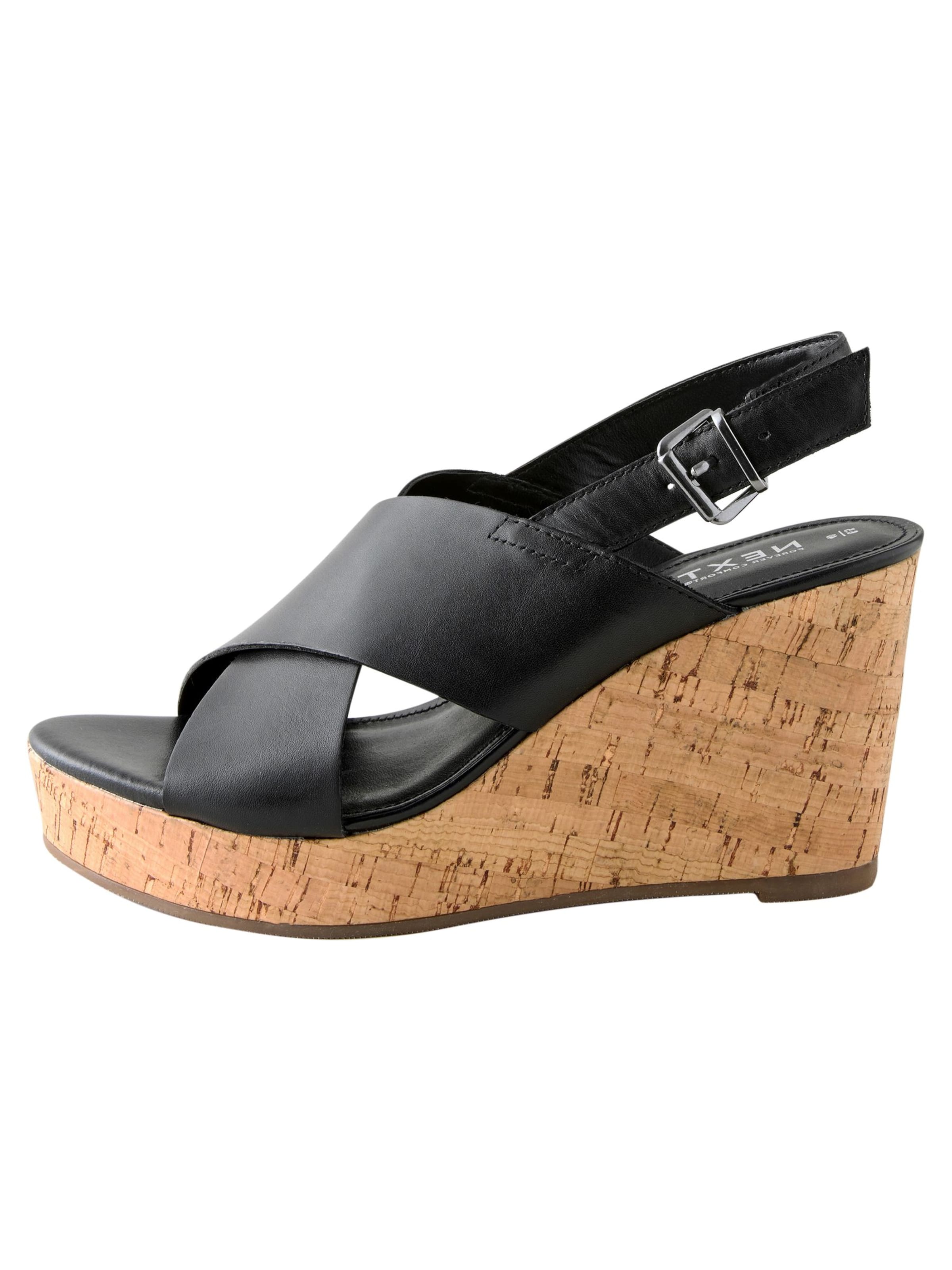 Next Sandaler i sort: forside