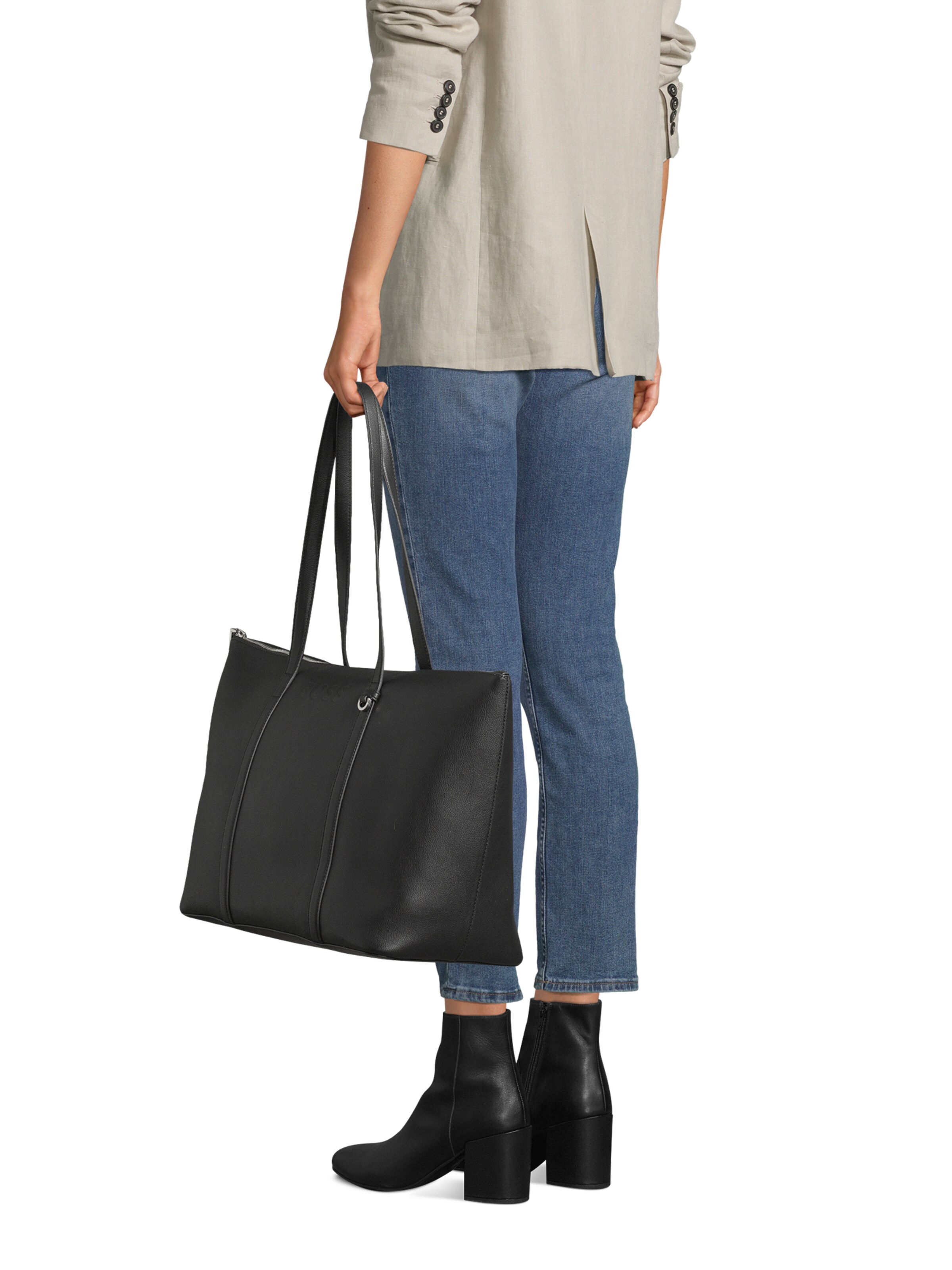 BOSS Shopper 'Addison' - Čierna: predná strana