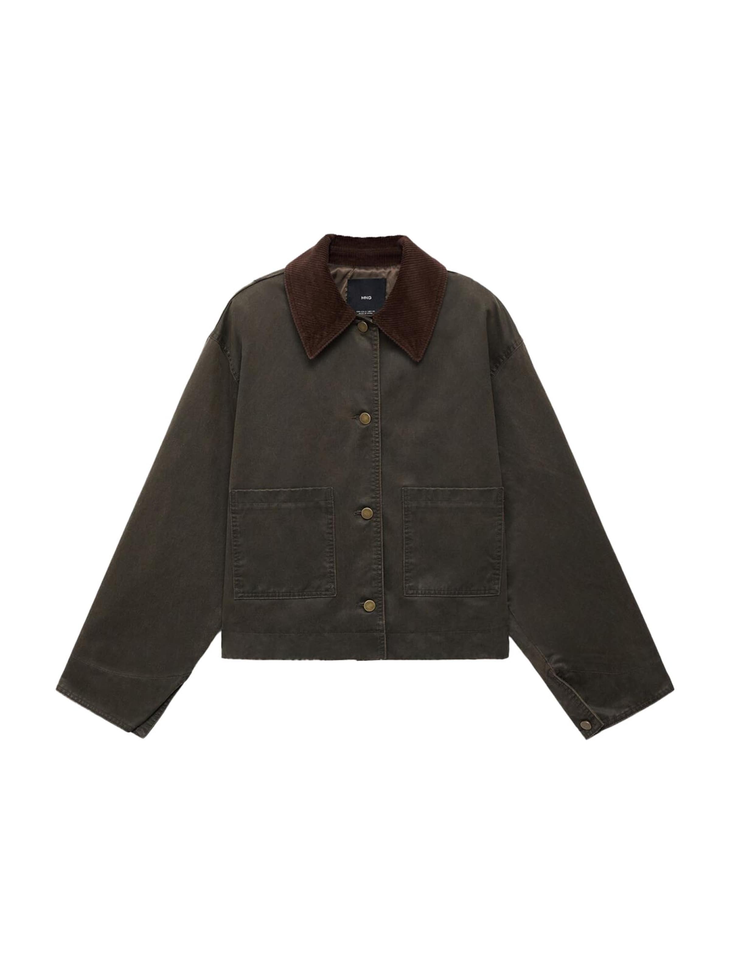 MANGO Átmeneti dzseki 'Garden' - zöld: elől