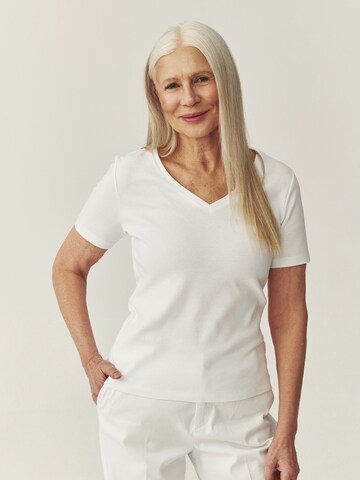 TATUUM Koszulka 'Fini' w kolorze biały: przód