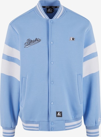 Veste mi-saison Starter Black Label en bleu : devant