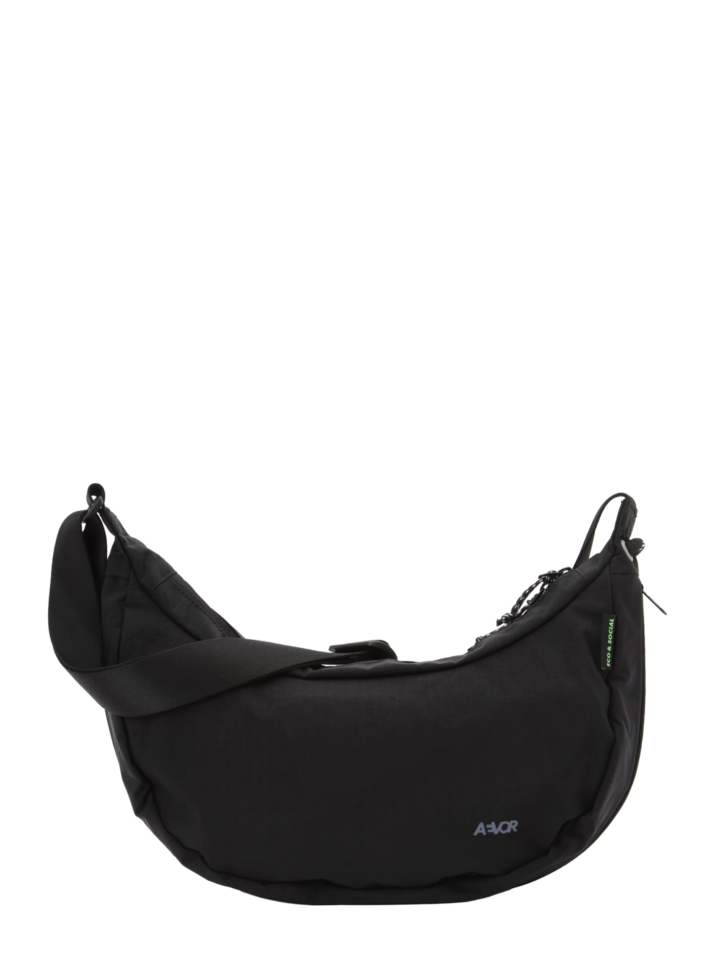 AEVOR Umhängetasche in Schwarz: Vorderseite
