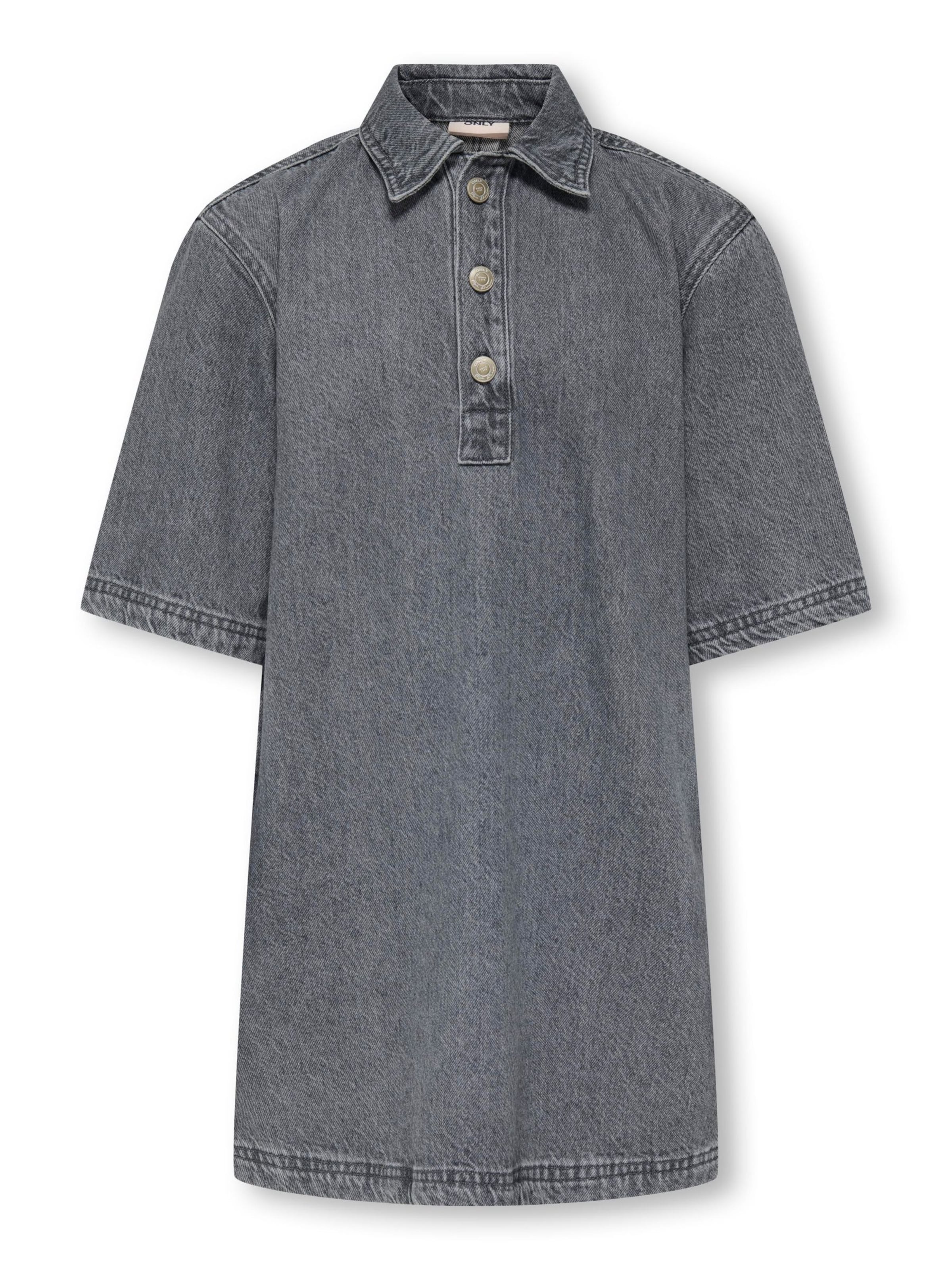 ONLY GIRLS - Vestido 'KOGGRY' en gris: frente