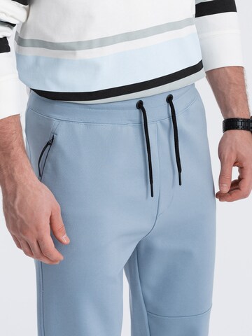 Ombre Regular Broek 'OM-PASK-0142' in Blauw
