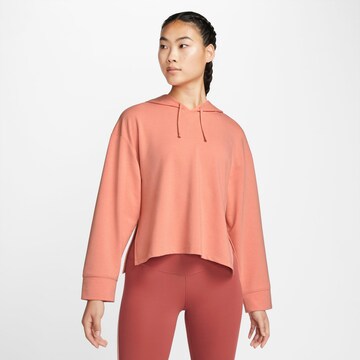 NIKE Sportief sweatshirt in Roze: voorkant