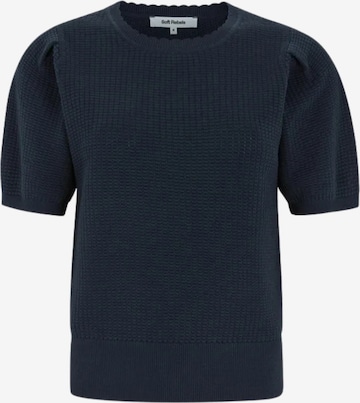 Soft Rebels Shirt 'May' in Blau: Vorderseite
