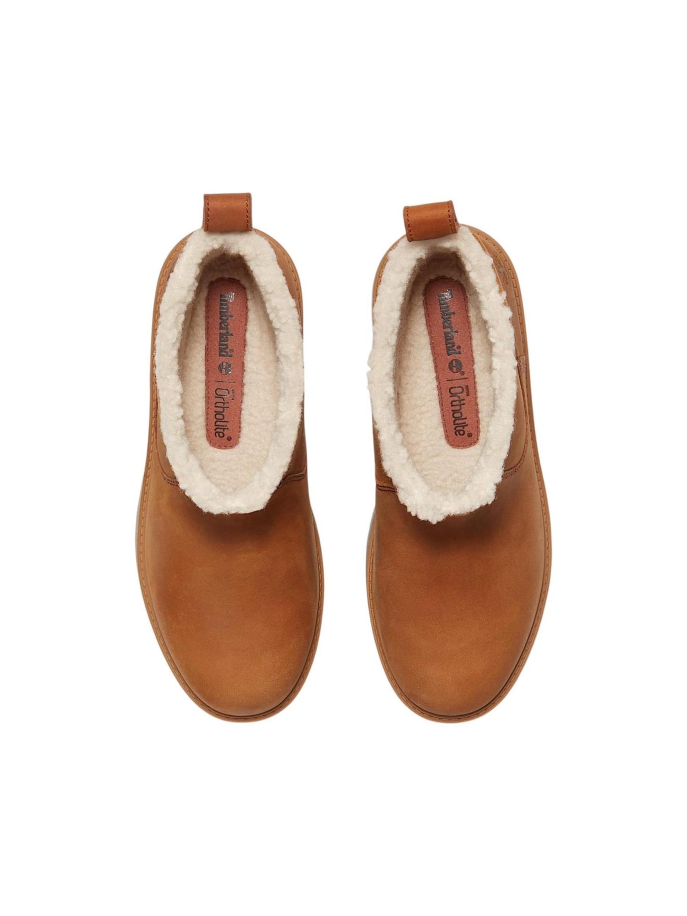 TIMBERLAND - Botas 'STST MID WARM LINED BOOT RUST, Wide TB0A283G' en marrón