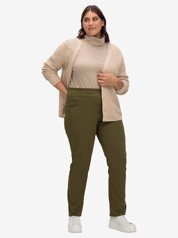 SHEEGO Regular Pants in Green